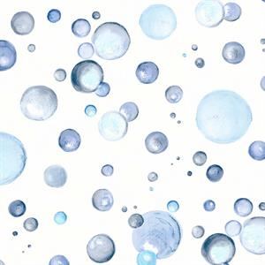 PARATO HAPPY INNER CHILD/IN TNT BUBBLES BLU 0,53X10,05MT