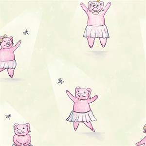 PARATO HAPPY INNER CHILD/IN TNT PIG PINK 0,53X10,05MT