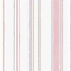 PARATO SMART STRIPES 24 /IN PVC/TNT RIGHE PINK 0,53X10,05MT