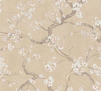PARATO HEARTHBEAT VOL.1 /PVC/TNT FLOWERS GOLD 0,53X10,05MT