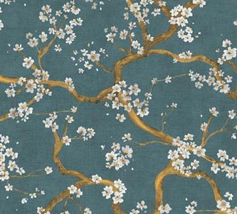 PARATO HEARTHBEAT VOL.1 /PVC/TNT FLOWERS WHITE 0,53X10,05MT
