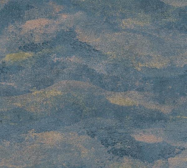 PARATO HEARTHBEAT VOL.1 /PVC/TNT MATERICO BLUE 0,53X10,05MT