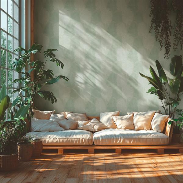 PARATO HEARTHBEAT VOL.2 /PVC/TNT FOLIAGE GREEN 0,53X10,05MT