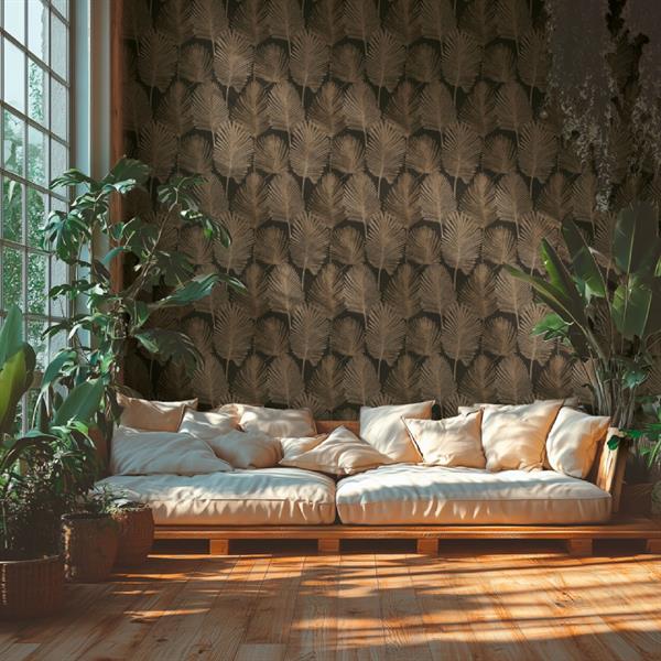 PARATO HEARTHBEAT VOL.2 /PVC/TNT FOLIAGE GOLD 0,53X10,05MT