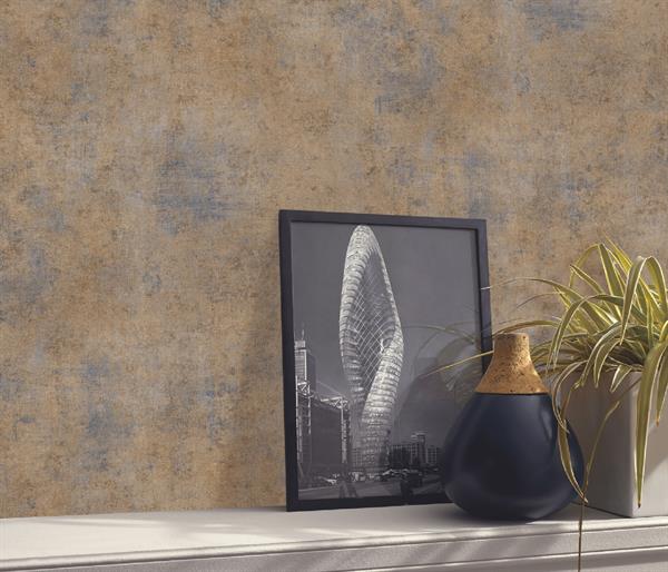 PARATO CHIC&CHARM PVC   /TNT MATERICO BROWN 0,53X10,05MT