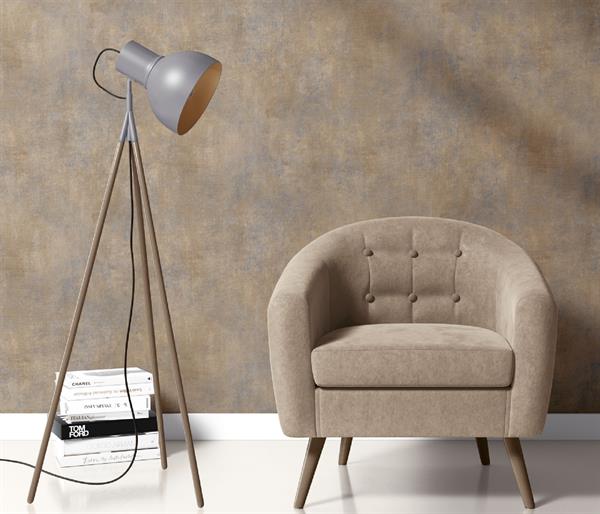 PARATO CHIC&CHARM PVC   /TNT MATERICO BROWN 0,53X10,05MT