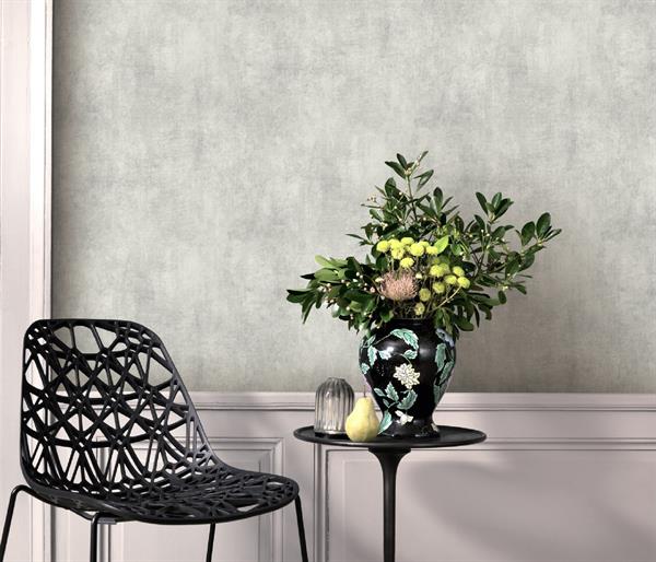 PARATO CHIC&CHARM PVC   /TNT UNITO LIGHT GREEN 0,53X10,05MT