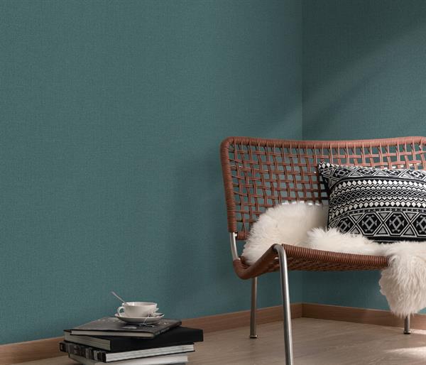 PARATO CHIC&CHARM PVC   /TNT UNITO GREEN 0,53X10,05MT