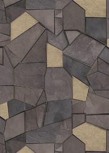 PARATO CHIC&CHARM PVC   /TNT DESIGN GREY 0,53X10,05MT