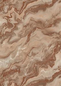 PARATO CHIC&CHARM PVC   /TNT MARMO TERRACOTTA 0,53X10,05MT