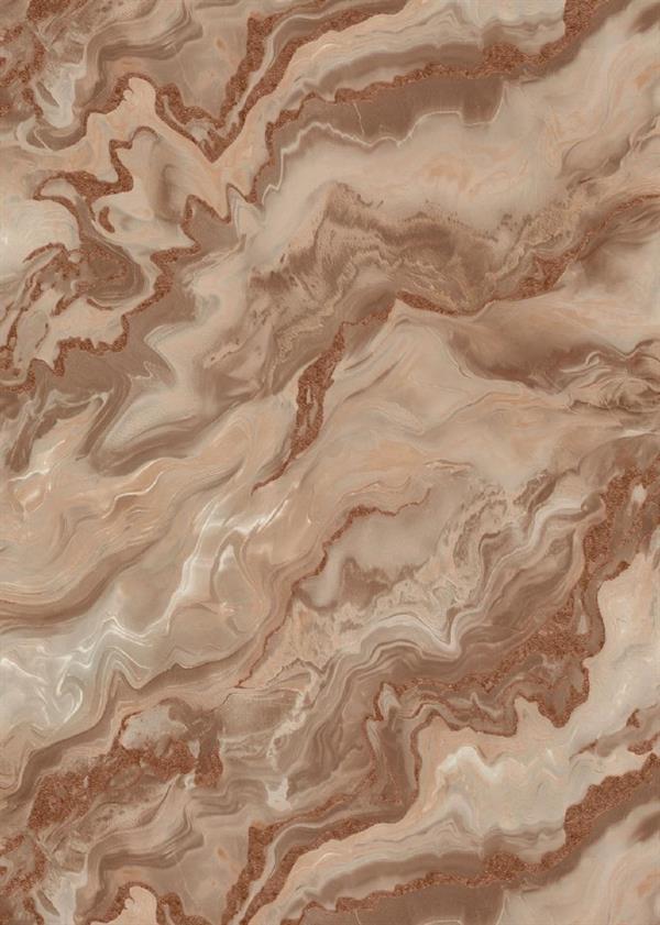 PARATO CHIC&CHARM PVC   /TNT MARMO TERRACOTTA 0,53X10,05MT