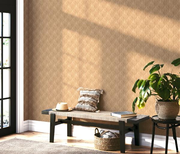 PARATO CHIC&CHARM PVC   /TNT DESIGN CAMEL 0,53X10,05MT