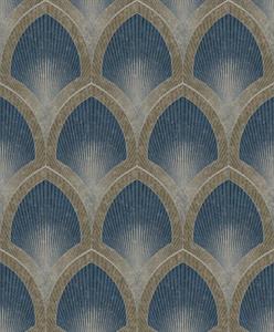 PARATO SPECIAL FX 2 IN  PVC/TNT DESIGN BLUE 0,53X10,05MT