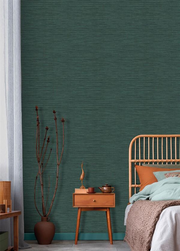 PARATO IMANI IN PVC/TNT / UNITO DARK GREEN 0,53X10,05MT