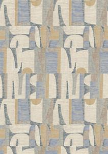 STAMPA IMANI IN PVC/TNT /DESIGN BLUE 2,12X3,00H  MT(4 TELI)