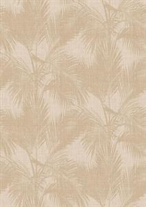 STAMPA IMANI IN PVC/TNT /FOLIAGE BEIGE 2,12X3,00H  MT(4 TELI)