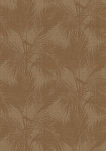 STAMPA IMANI IN PVC/TNT /FOLIAGE BROWN 2,12X3,00H  MT(4 TELI)