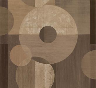 STAMPA IMANI IN PVC/TNT /DESIGN BROWN 3,18X3,00H MT(6 TELI)