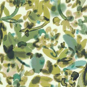 PARATO POP COLOURS PVC/ TNT FOLIAGE OMBRE 0,53X10,05MT