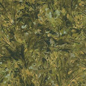 PARATO POP COLOURS PVC/ TNT FOLIAGE GREEN 0,53X10,05MT