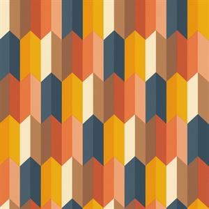 PARATO POP COLOURS PVC/ TNT DESIGN MULTICOLOR 0,53X10,05MT