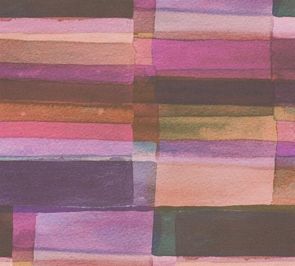 PARATO POP COLOURS PVC/ TNT DESIGN VIOLET 0,53X10,05MT