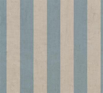 PARATO POP COLOURS PVC/ TNT RIGHE LIGHT BLUE 0,53X10,05MT