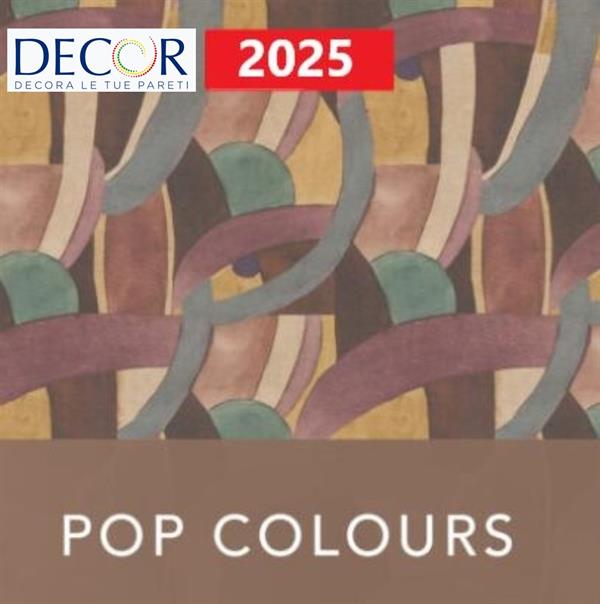 CAMPIONARIO POP COLOURS  NUOVA COLLEZIONE DECOR PARATI 2025