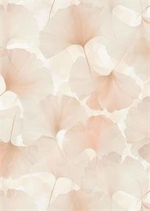 PARATO IRIDIUM PVC/TNT  /FOLIAGE ROSE' 0,53X10,05MT