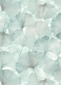 PARATO IRIDIUM PVC/TNT  /FOLIAGE BLUE 0,53X10,05MT