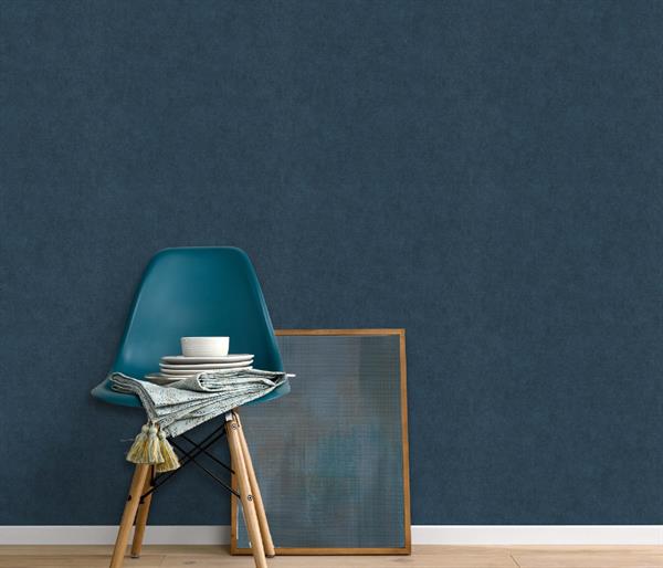 PARATO IRIDIUM PVC/TNT  /UNITO BLUE 0,53X10,05MT