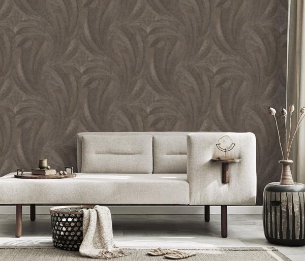 PARATO IRIDIUM PVC/TNT  /DESIGN BROWN 0,53X10,05MT