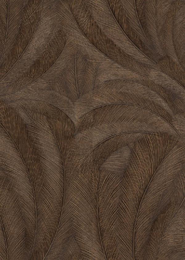 PARATO IRIDIUM PVC/TNT  /FOLIAGE BROWN 0,53X10,05MT