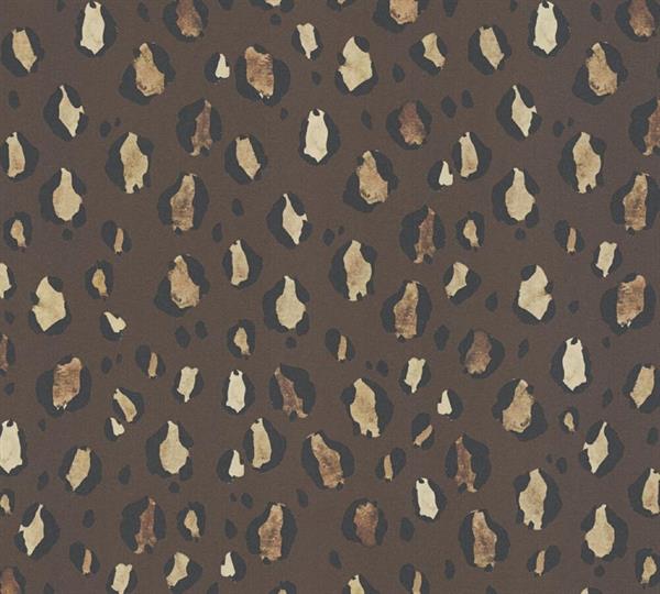 PARATO SCENT OF NATURE  /PVC/TNT GHEPARD BROWN 0,53X10,05MT