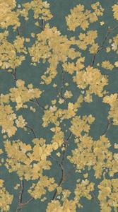 PANNELLO HEARTHBEAT VOL./PVC/TNT FOLIAGE YELLOW 1,59X2,80H MT