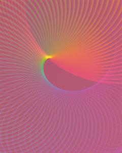 FOTOMURALE FLAIR IN TNT /FREQUENZE 3D 200x250H CM