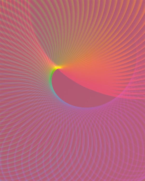 FOTOMURALE FLAIR IN TNT /FREQUENZE 3D 200x250H CM