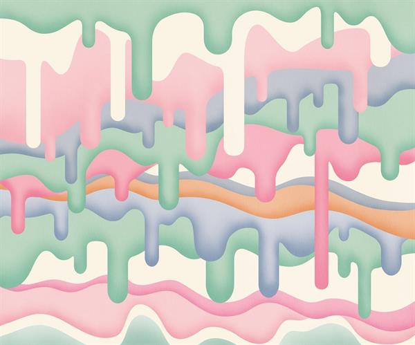 FOTOMURALE FLAIR IN TNT /DESIGN MULTICOLOR 300x250H CM