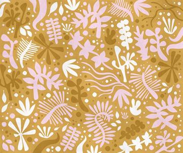 FOTOMURALE FLAIR IN TNT /FOLIAGE YELLOW  300x250H CM