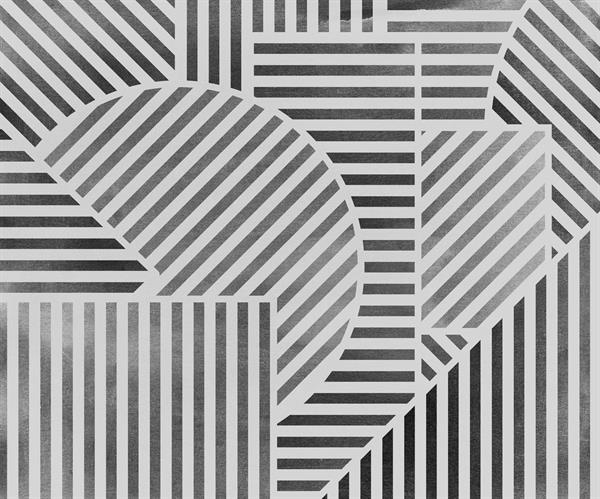 FOTOMURALE FLAIR IN TNT /DESIGN BLACK 300x250H CM