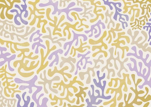 FOTOMURALE FLAIR IN TNT /FOLIAGE MARINE 350x250H CM