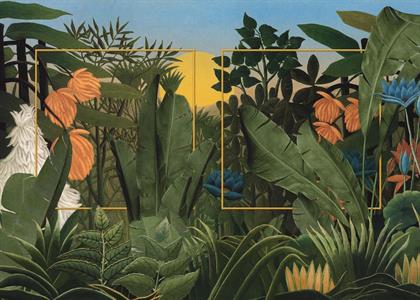 FOTOMURALE FLAIR IN TNT /FOLIAGE MIX 350x250H CM