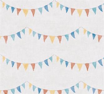 PARATO MIA&PAUL PVC/TNT / FESTONI MULTICOLOR 0,53X10,05MT