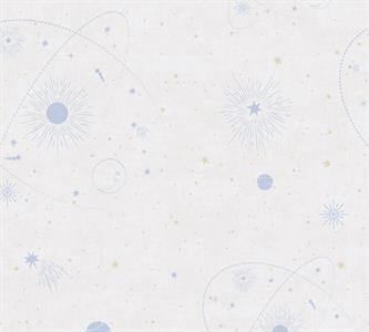 PARATO MIA&PAUL PVC/TNT / GALAXY CREAM 0,53X10,05MT