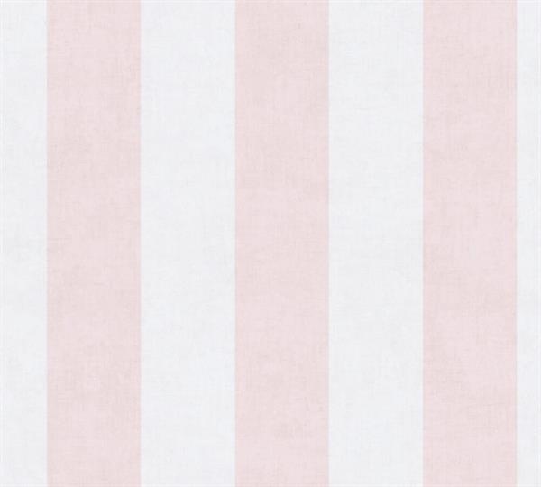 PARATO MIA&PAUL PVC/TNT / RIGHE PINK 0,53X10,05MT