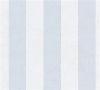 PARATO MIA&PAUL PVC/TNT / RIGHE AZZURRE 0,53X10,05MT