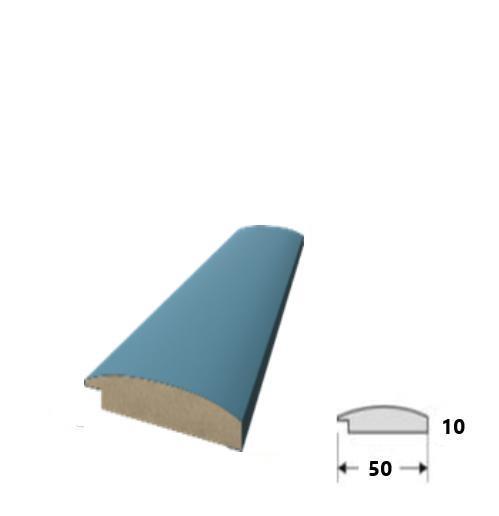 PROFILO PER DOGA MAXI ONDA DELUXE BLU .50X10X2750MM (CF.4PZ)