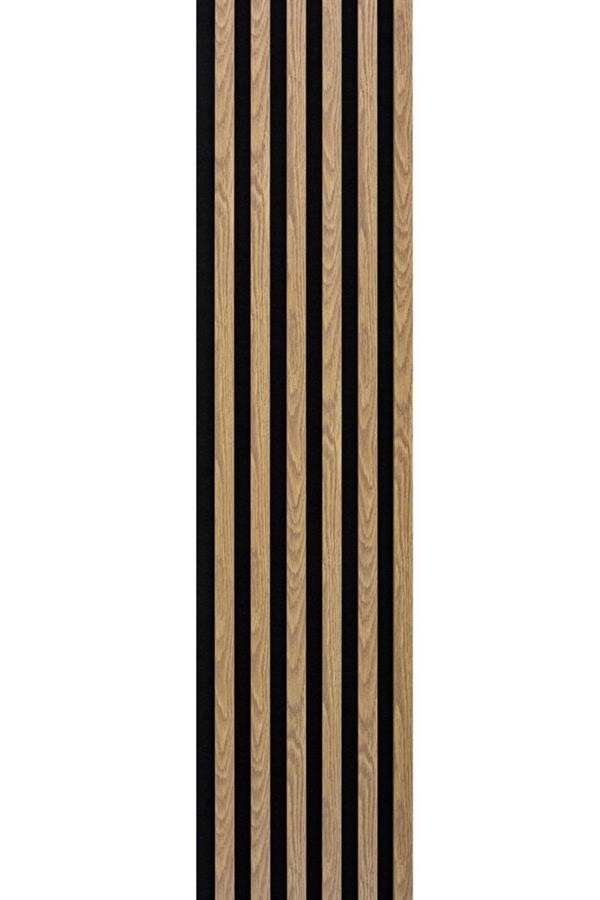 PANNELLO SILENCE ROVERE CON FELTRO NERO MIS.30X270 CM