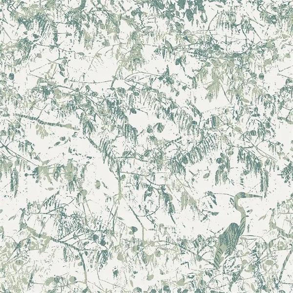 PARATO GUY LA ROCHE     IN TNT FOLIAGE GREEN 0,53X10,05MT
