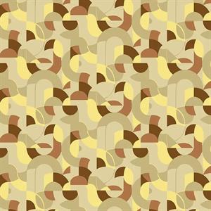 PARATO GUY LA ROCHE     IN TNT DESIGN BROWN-YELL.0,53X10,05MT